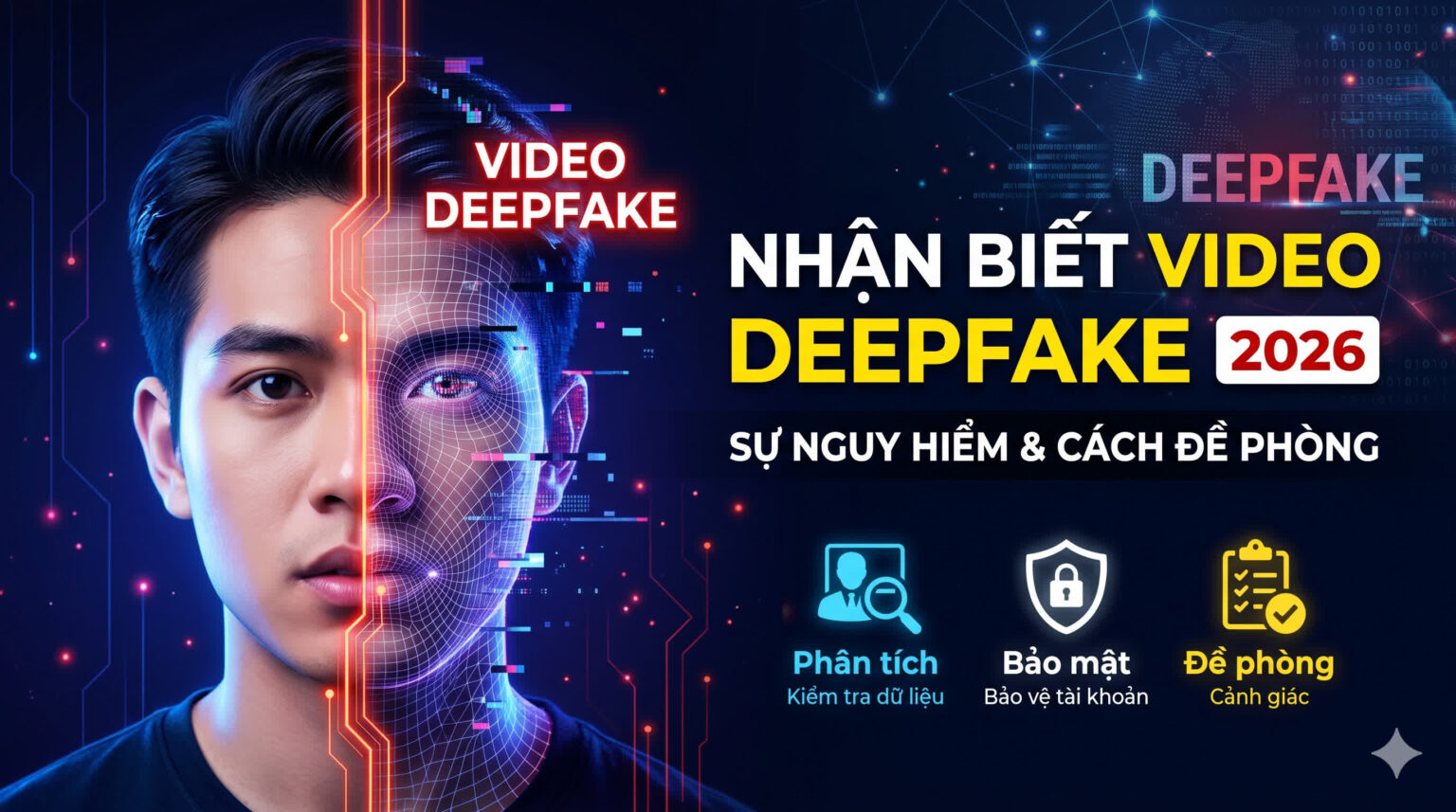 Cách Nhận Biết Video Deepfake 2026: 5 Dấu Hiệu Đỏ Trong 30 Giây