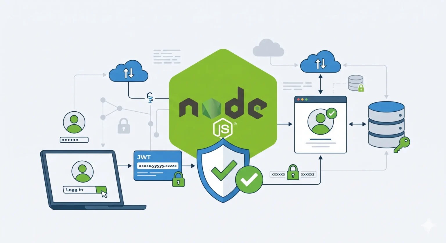 Cách dùng JWT trong Node.js: Hướng dẫn xác thực an toàn nhất